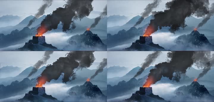 长城烽火台狼烟动画 2100x1000 高清视频素材下载 编号 舞台背景 Vj师网www Vjshi Com 长城烽火台狼烟动画 2100x1000 高清视频素材下载 编号 舞台背景 Vj师网www Vjshi Com