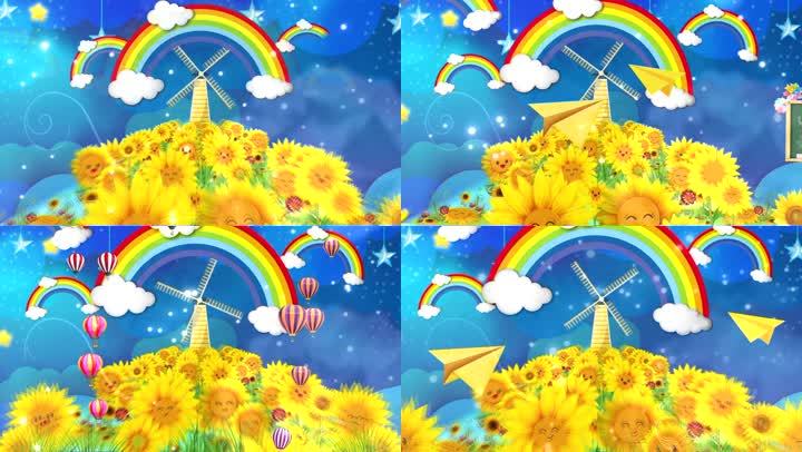 少儿舞蹈背景_1920x1080_高清视频素材下载(编号:4617848)_舞台背景