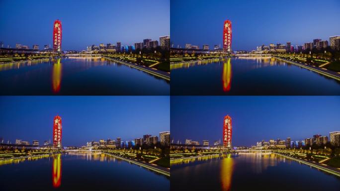 郑州东区夜景