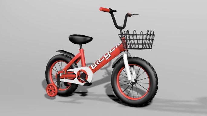 模型--自行车踏板自行车单车
