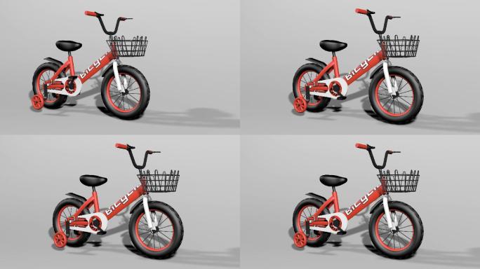 模型--自行车踏板自行车单车