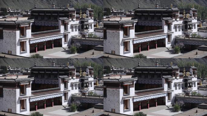 甘南藏区拉卜楞寺高清素材