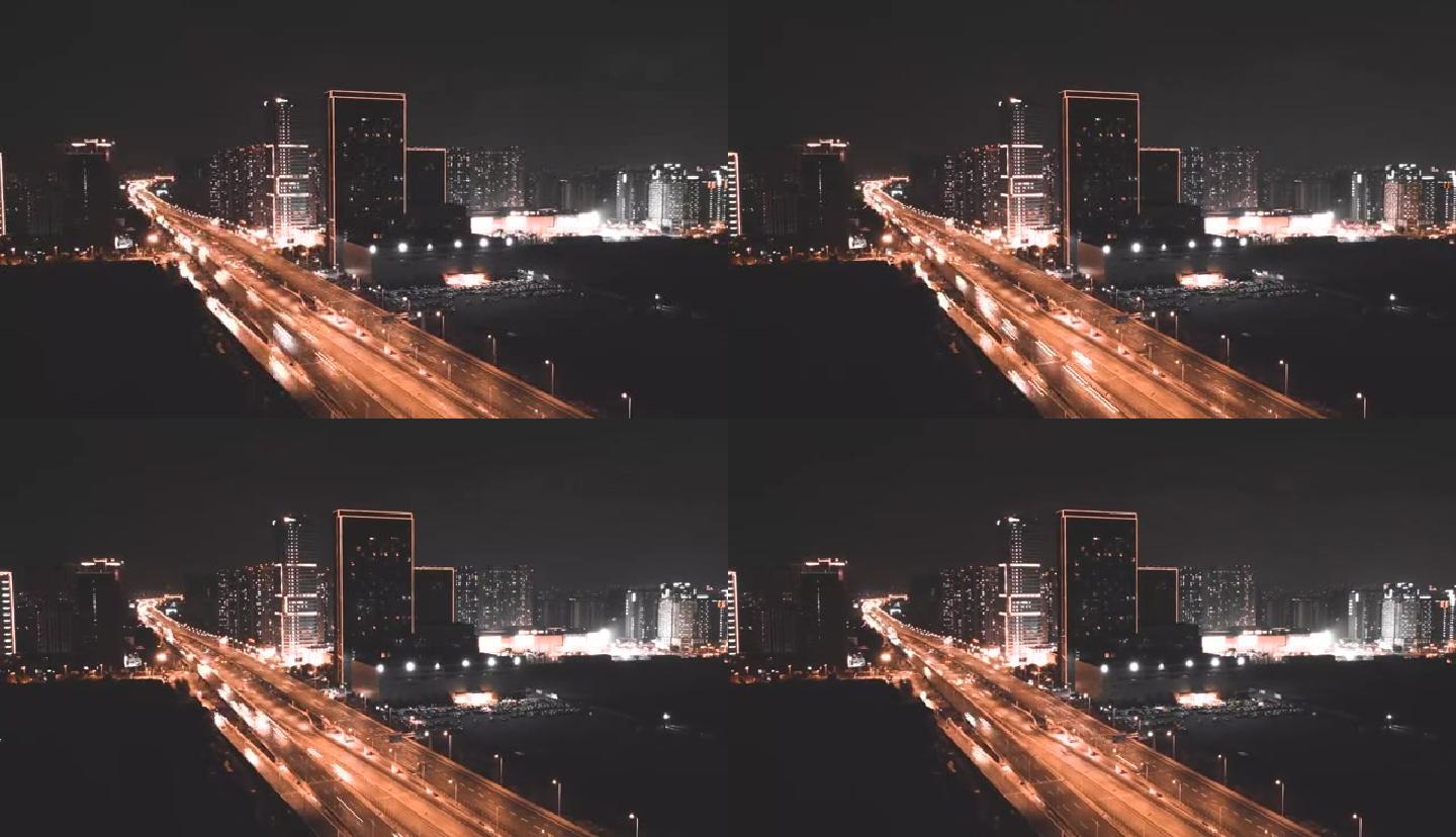 城市夜景延时摄影
