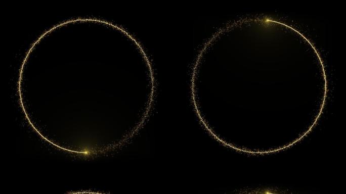 4K光圈圆环粒子