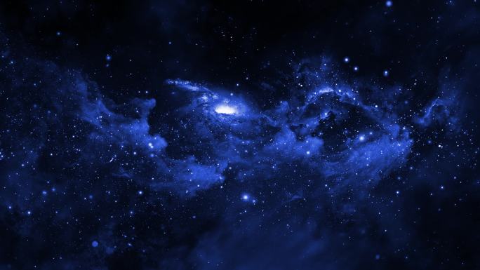 【4K宇宙背景】暗黑星云科技时空浩瀚星际