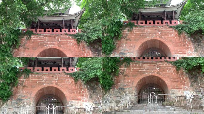 乐山古城墙与城门楼7（4K）
