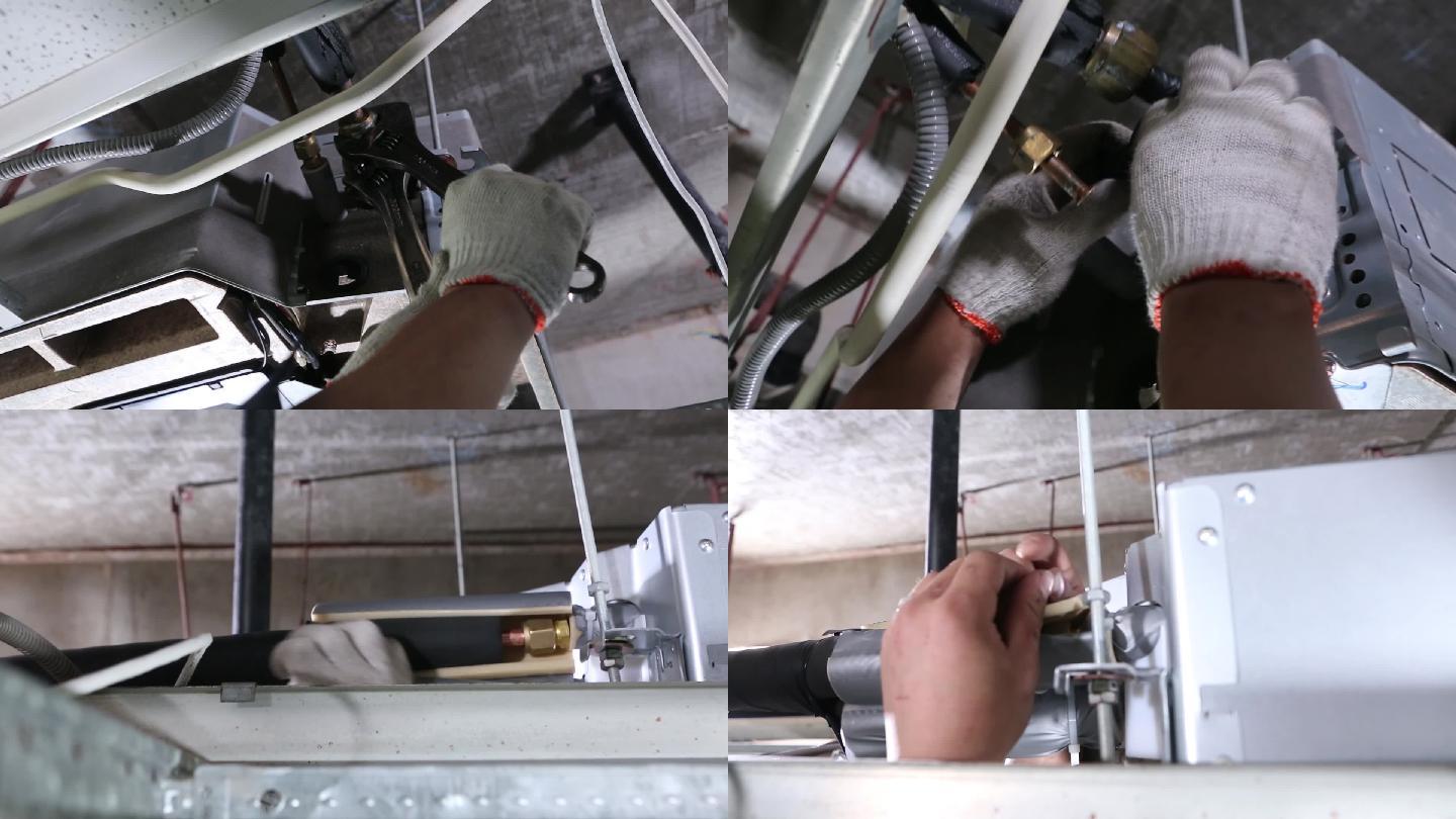 中央空调安装铜管焊接