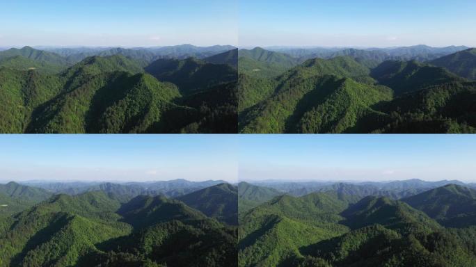 4K航拍贵州农村秀地森林45秒