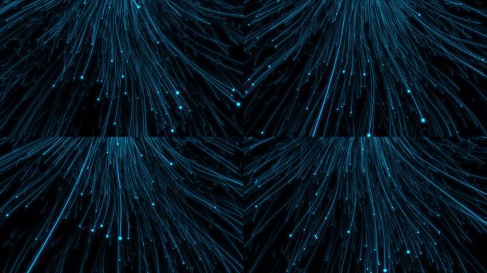 4259 蓝光丝条发散背景