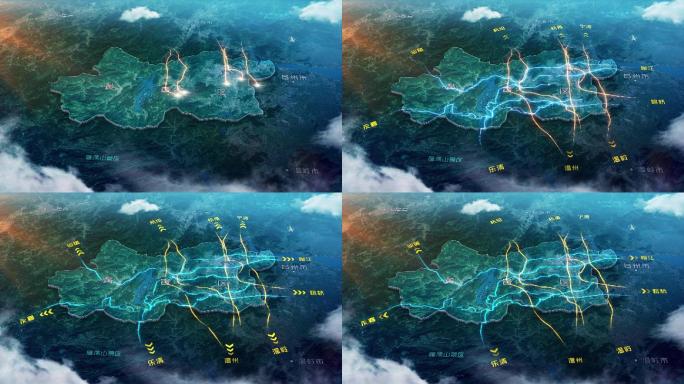 浙江台州黄岩区位地图包装