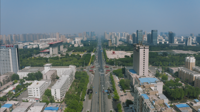 【4K】安阳市东区市民文化广场