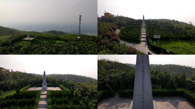 长沙县影珠山抗日烈士英雄纪念碑