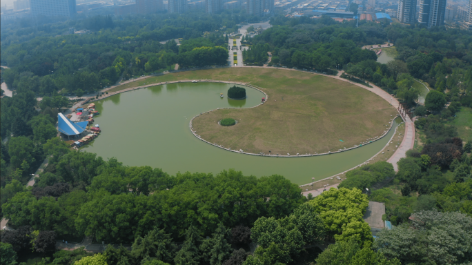 【4K】安阳市易园太极湖