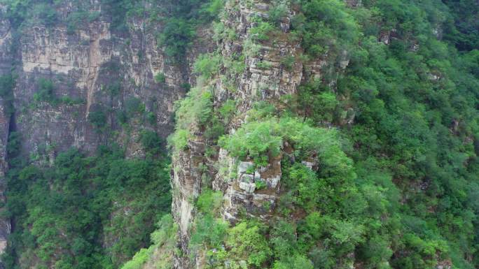 航拍北京、长城、十度风景区