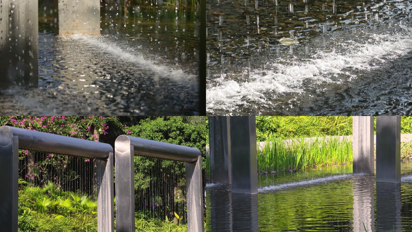 水簾噴泉,水簾式噴泉,城市水景觀,水景觀