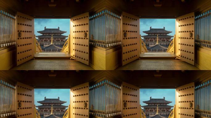 原创4K超清皇城宫殿故宫古建筑视频素材