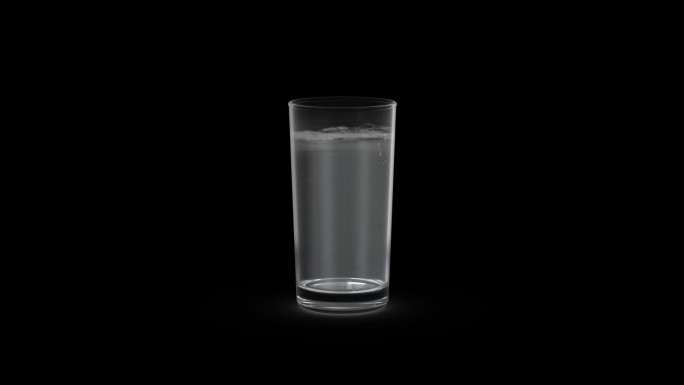一杯水-无缝循环带透明通道