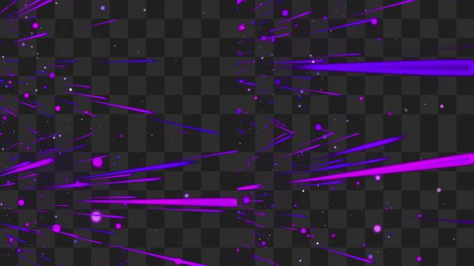 紫色vj光线光效-alpha通道