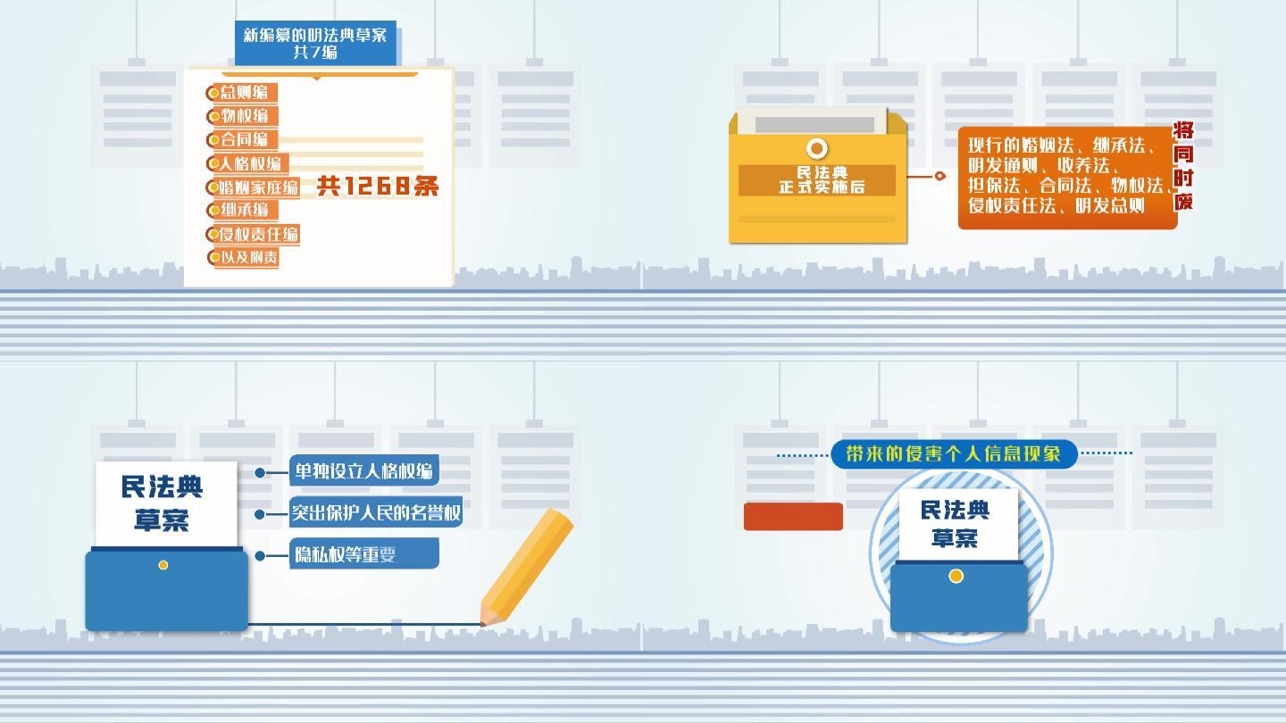 MG央视新闻动画法律民法典细则