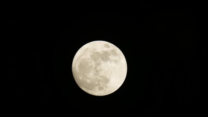 4K满月月亮