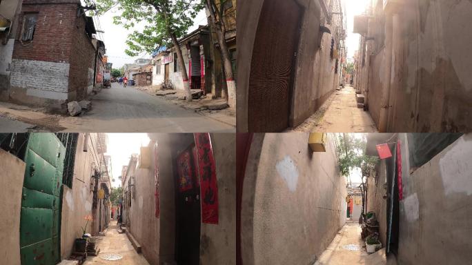 棚户区小巷胡同