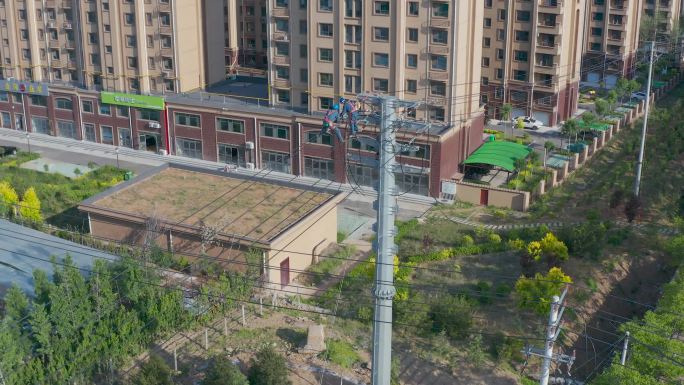 高压线施工铺设电网施工