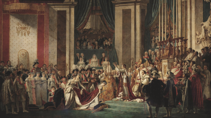4K世界名画展示——拿破仑一世加冕大典