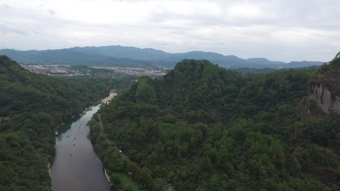 武夷山茶叶航拍