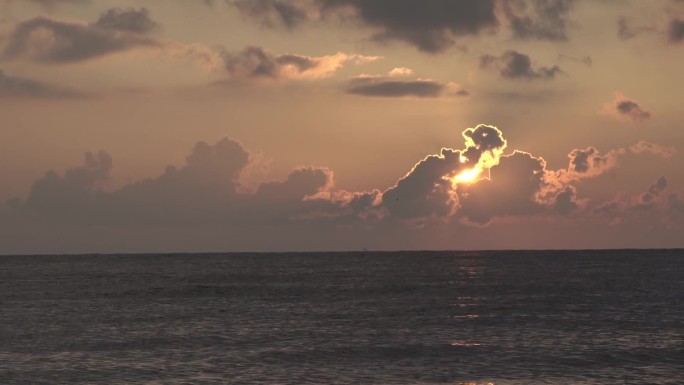 黑马河日出日落