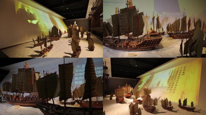 郑和下西洋船队模型