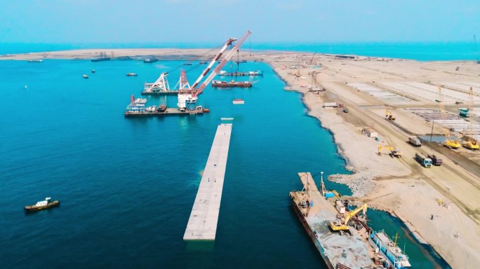 跨海工程国际工程中建港建港湾