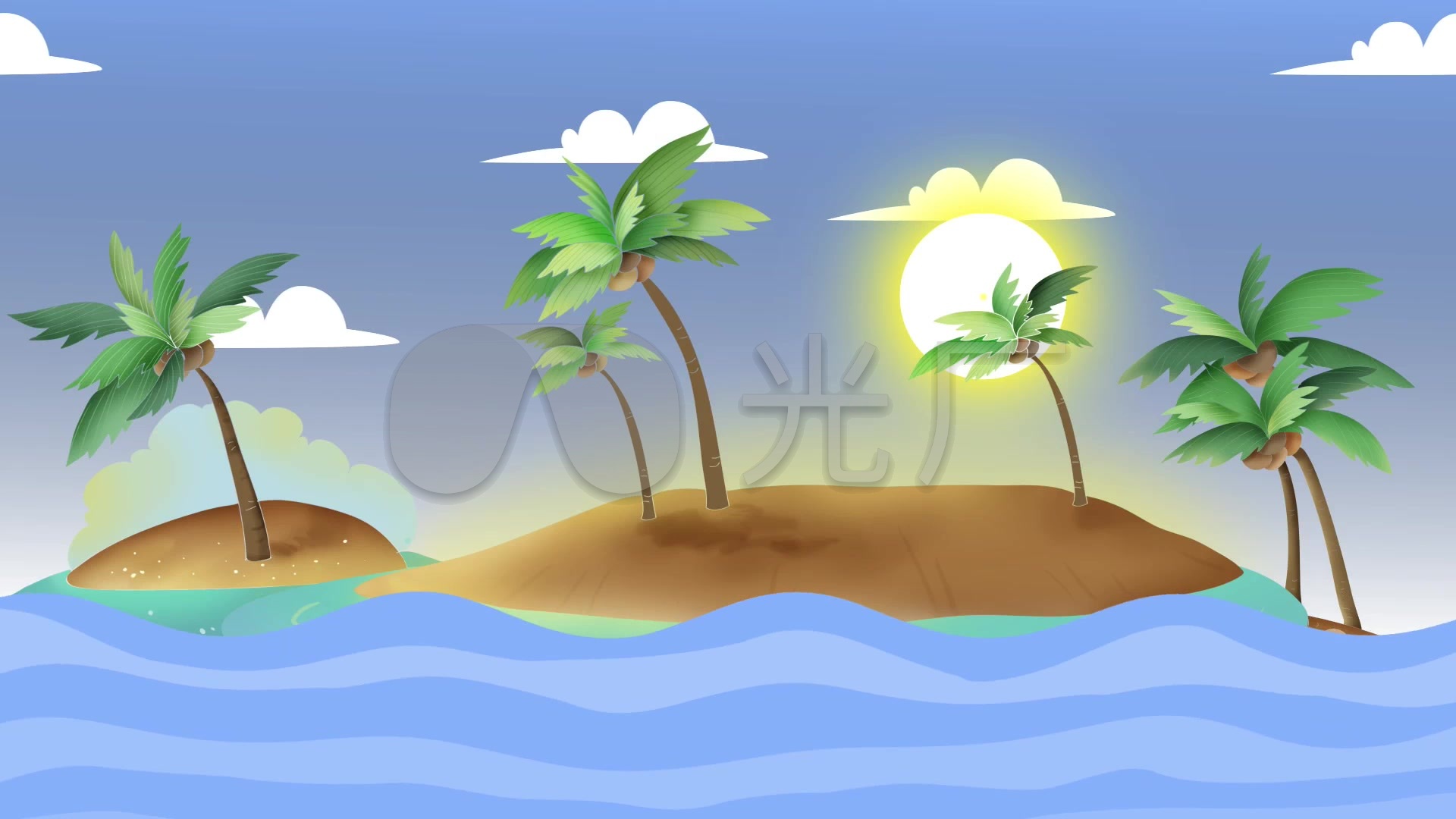 海島夏天背景圖桌布手機桌布圖片免費下載 - Pngtree