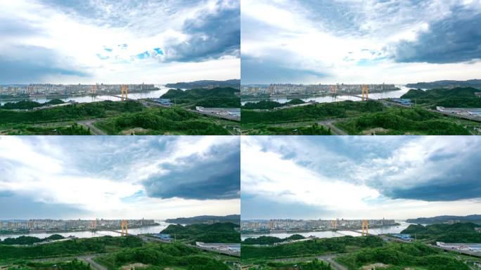 延时素材：大城宜昌（云彩更好）