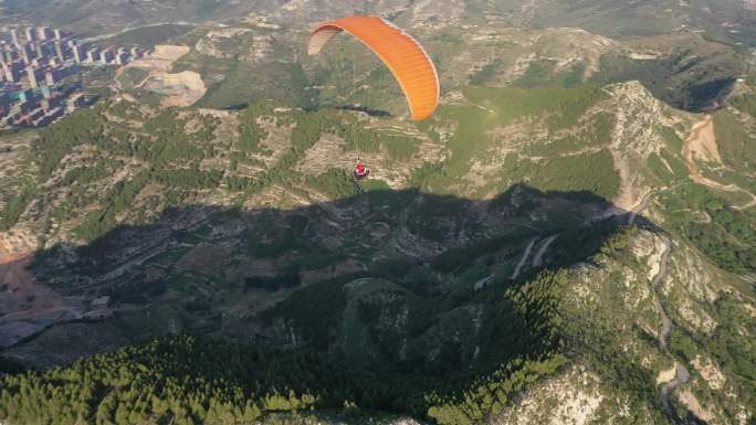 4K-原素材-滑翔伞体验