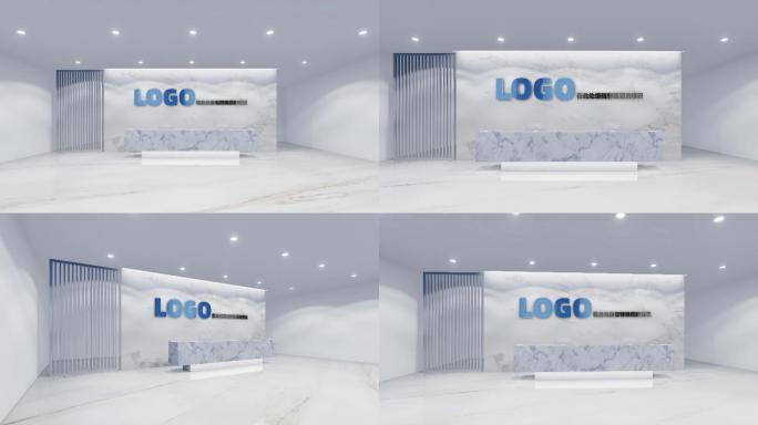 企业前台LOGO形象墙AE模板