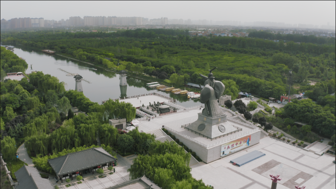 【4K】西安汉城湖景区