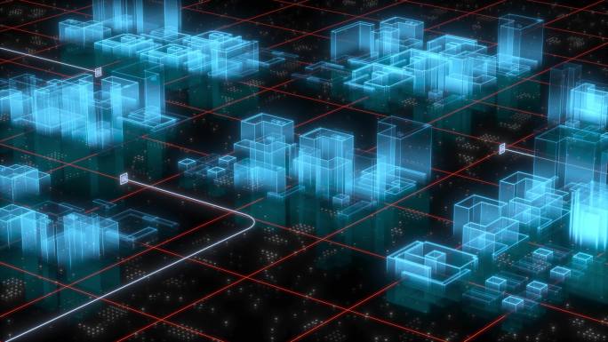 虚拟科技信息城市