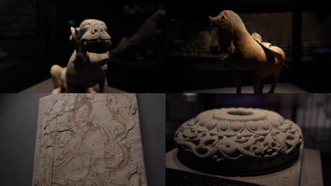 北魏时期陶俑:壁画:雕塑