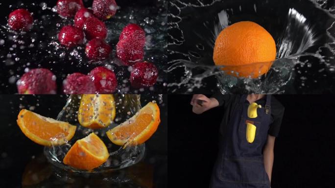 水果创意拍摄朋友圈小视频