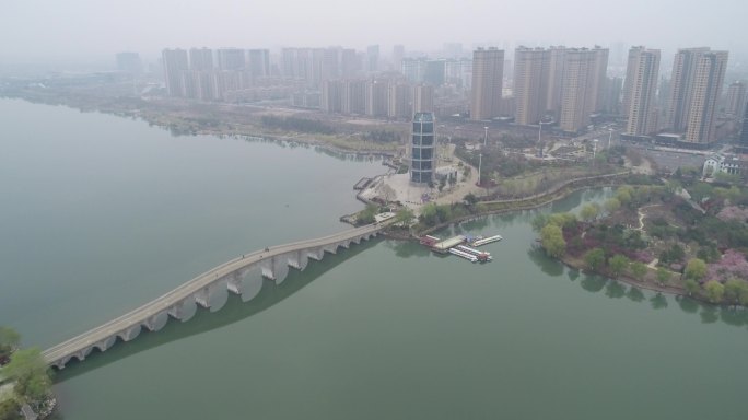 连云港风景湖泊4K高清