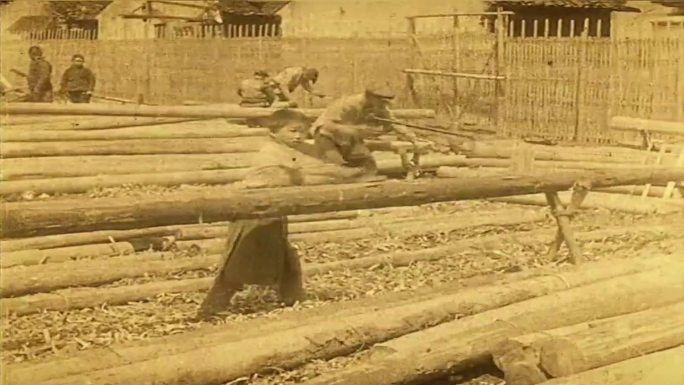1909-1912清末民初修路土木工程