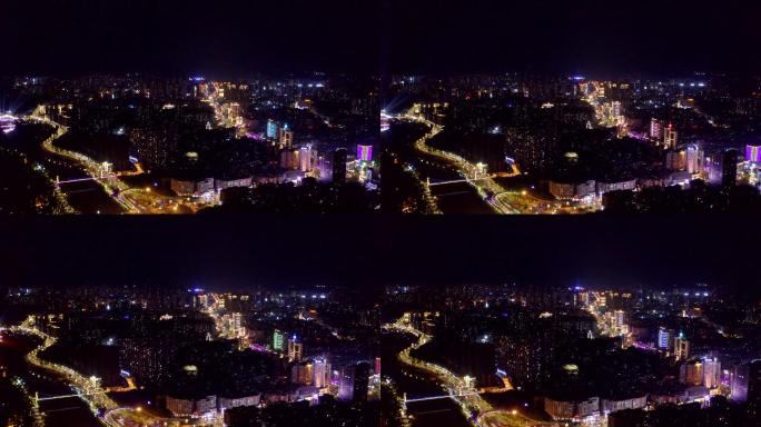 自贡航拍2020城市宣传高清素材8
