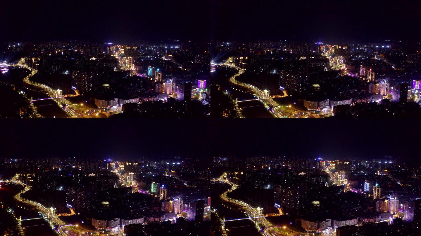 自贡航拍2020城市宣传高清素材8