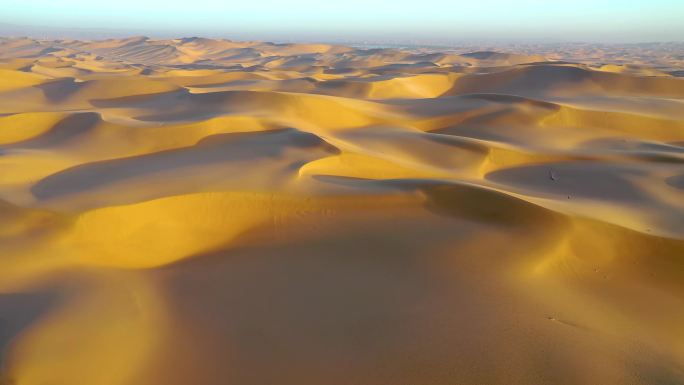 【原创可商用】4K航拍沙漠