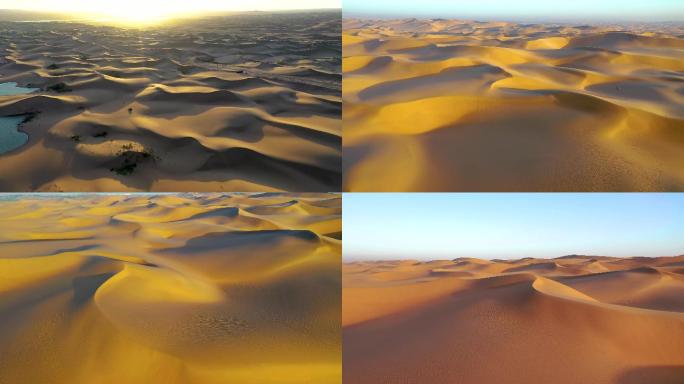 【原创可商用】4K航拍沙漠