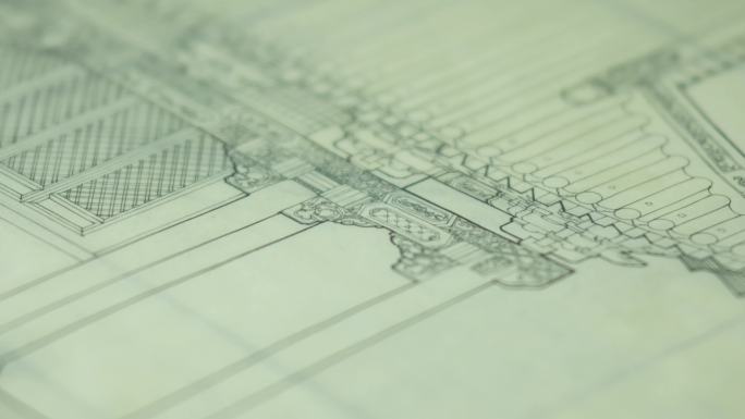 4k 样式雷烫样图纸 古建筑图纸