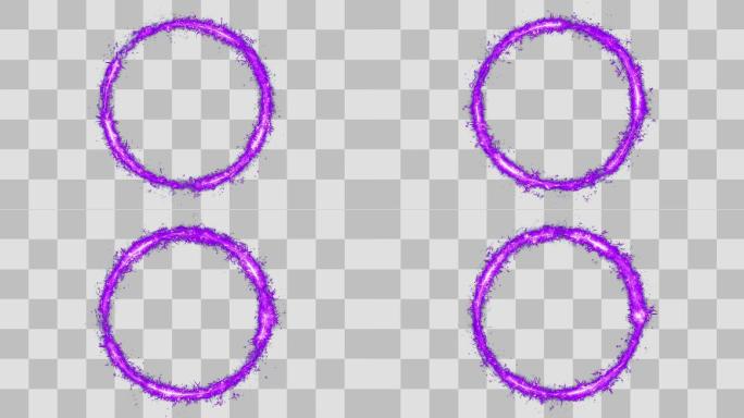 紫色光线圈-alpha通道