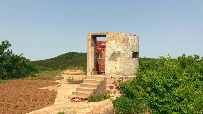 原创拍摄旅顺大案子山堡垒