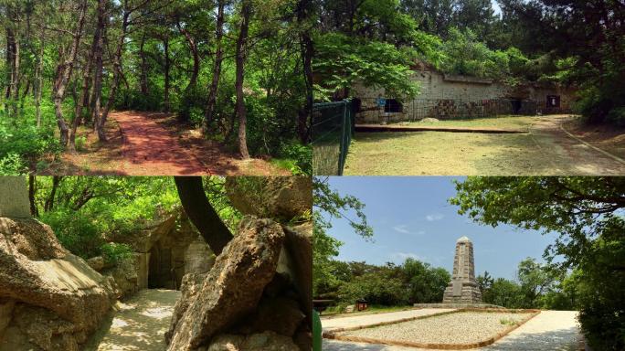 原创拍摄旅顺东鸡冠山堡垒炮台