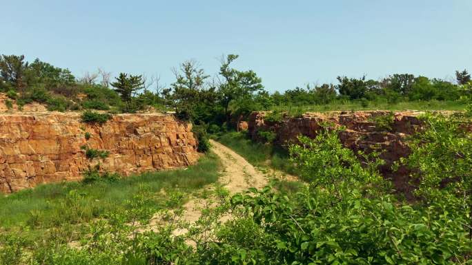 原创拍摄旅顺大案子山堡垒